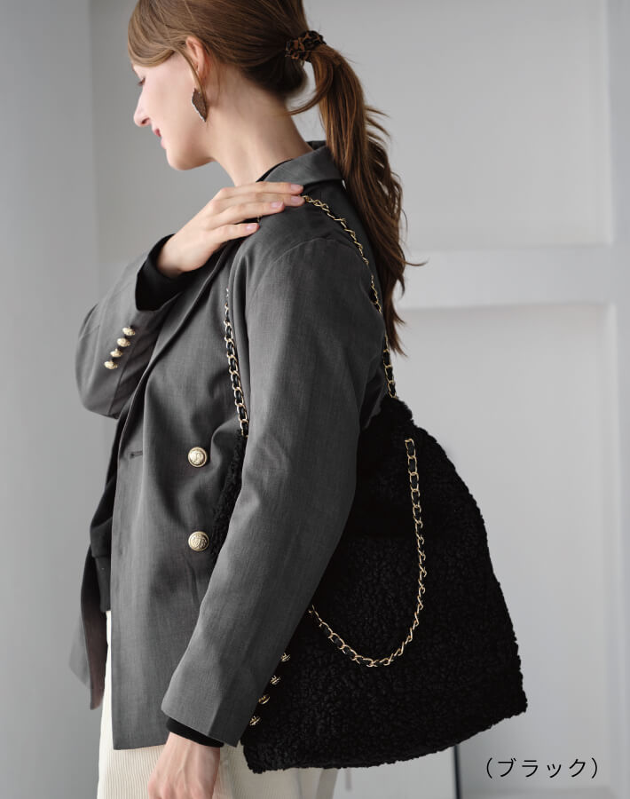 ZAKKA-BOX】ボアチェーンバッグ -- ZAKKA-BOX/tokidoki/ORNELLA