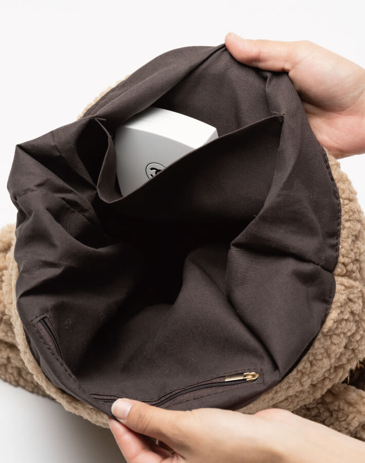 ボアチェーンバッグ