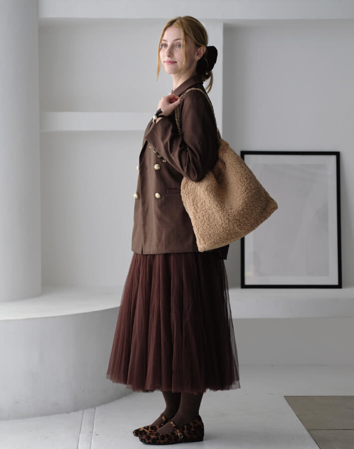 ZAKKA-BOX】ボアチェーンバッグ -- ZAKKA-BOX/tokidoki/ORNELLA