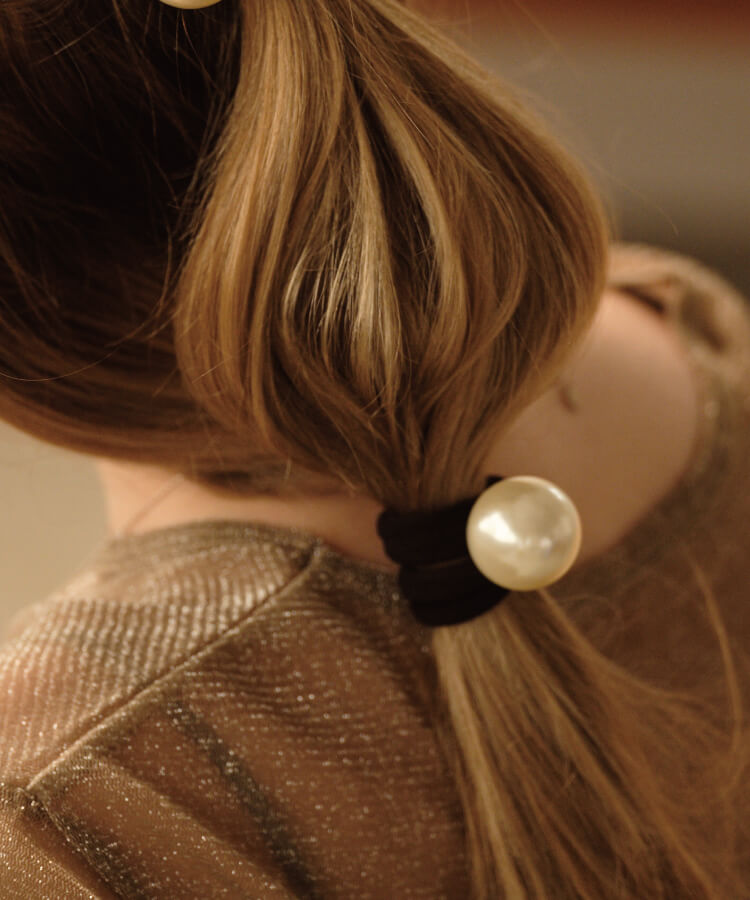 パールヘアゴム