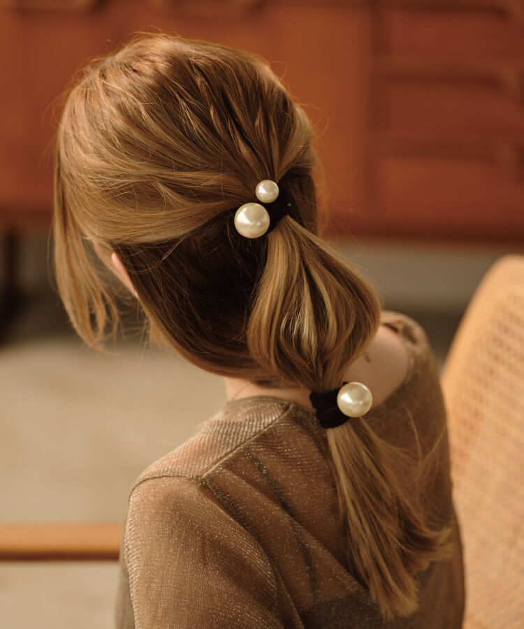 パールヘアゴム