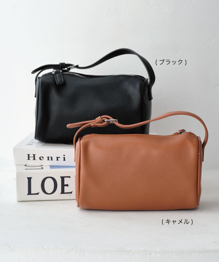 【新作早割★10%OFF】ミニラウンドボストンバッグ