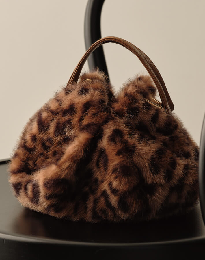 ポムポムファーバッグ