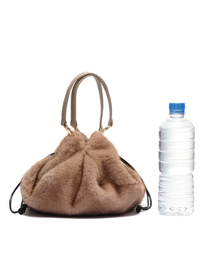 ポムポムファーバッグ