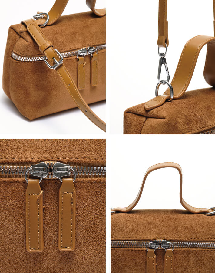 スウェ―ドバニティバッグ