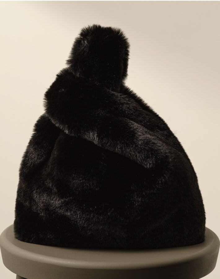 ファーワンハンドルバッグ