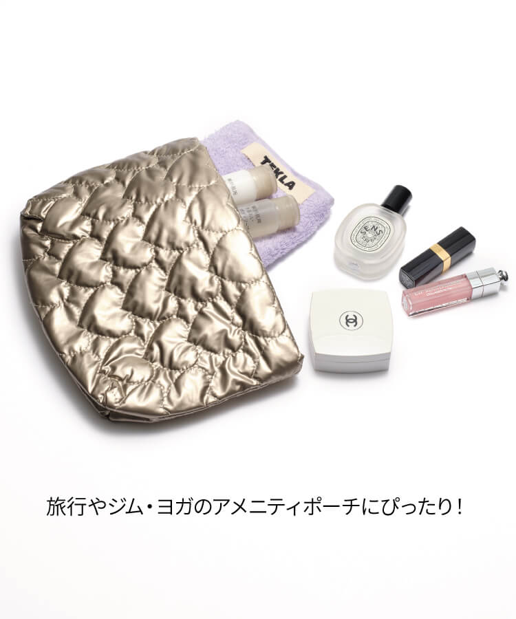 ハートクッションポーチ