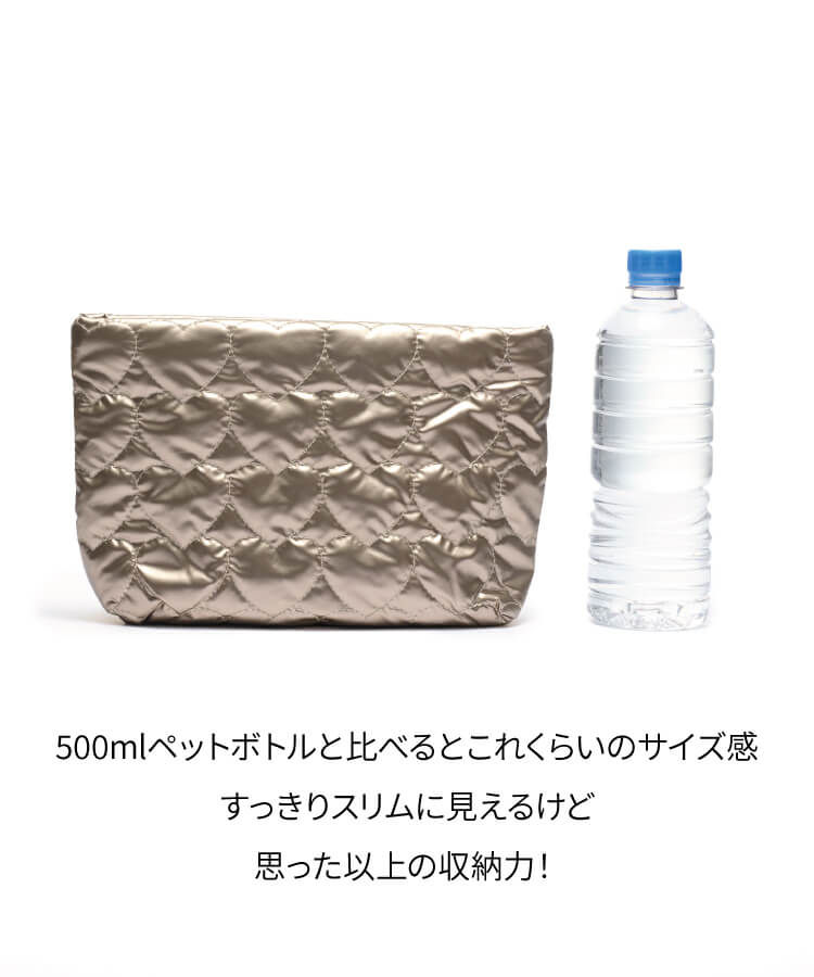 ハートクッションポーチ