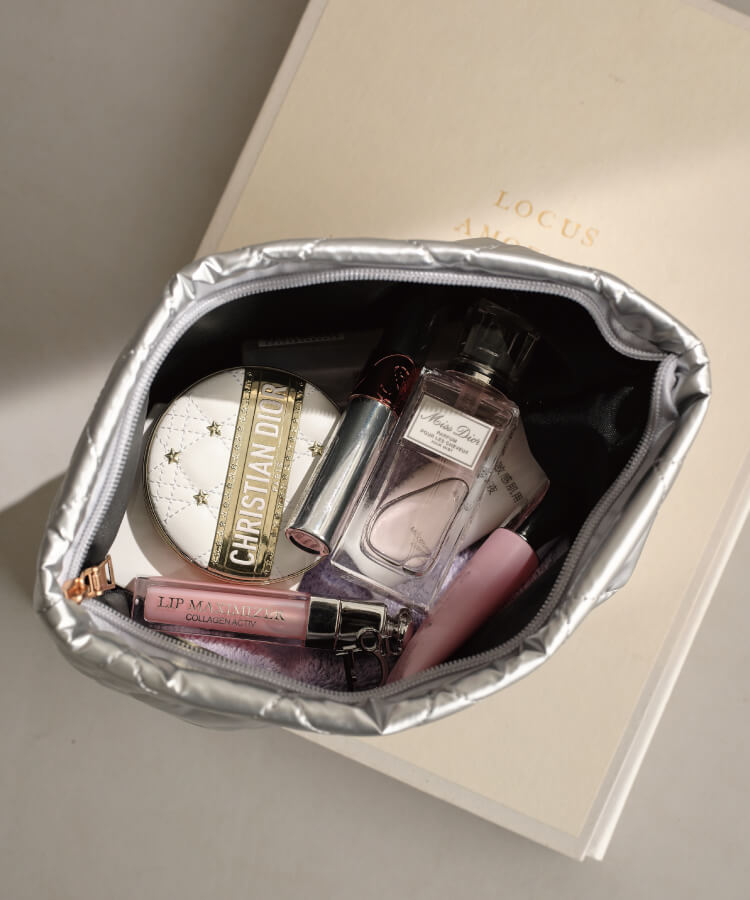 ハートクッションポーチ