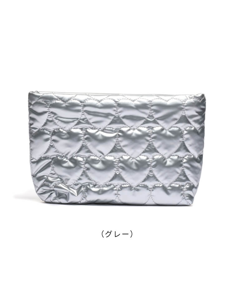 ハートクッションポーチ