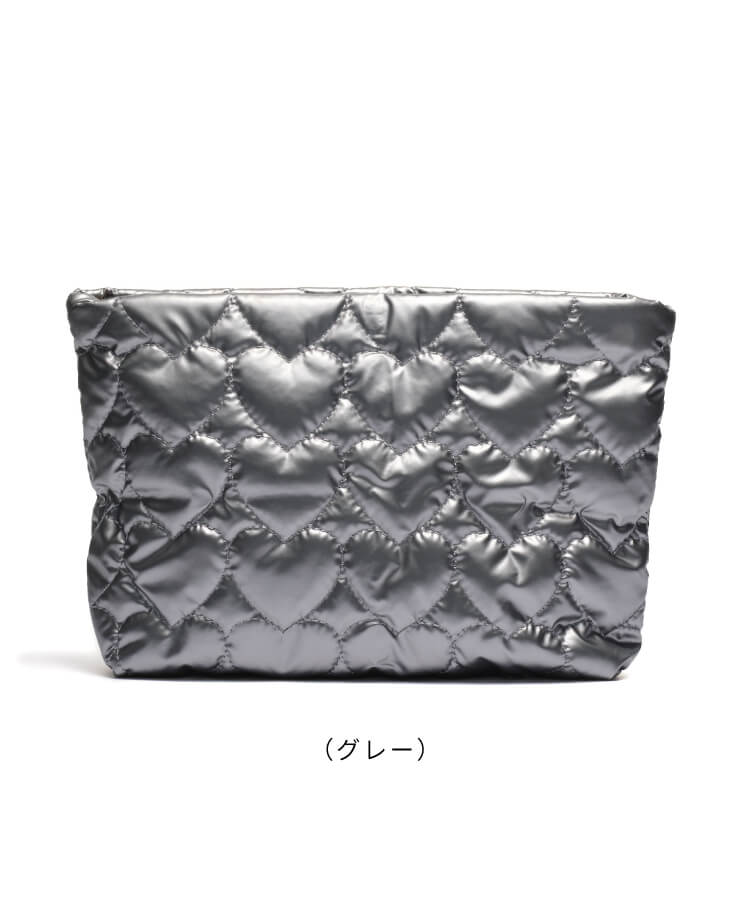 ハートクッションポーチ