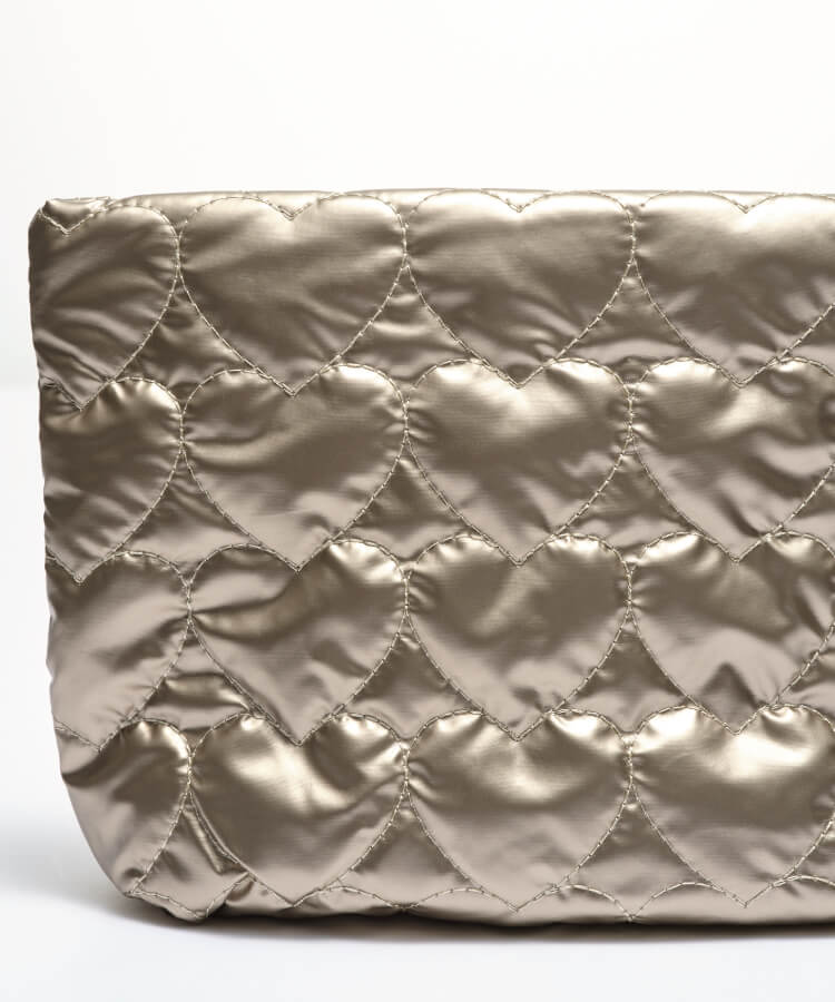 ハートクッションポーチ