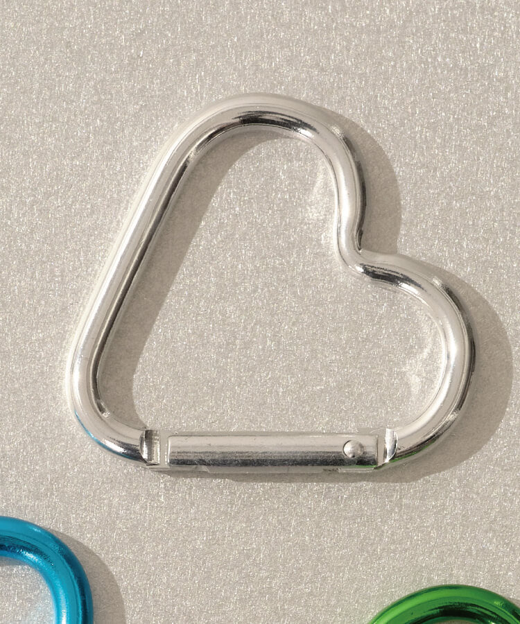 ハートカラビナ