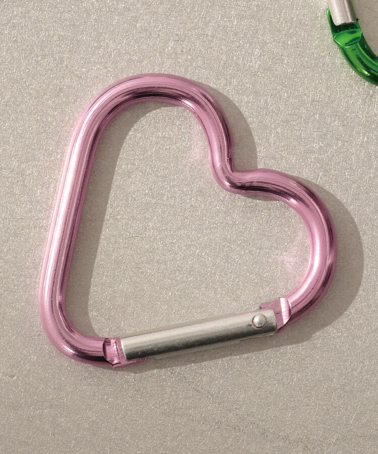 ハートカラビナ