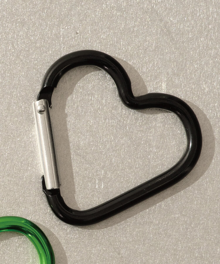 ハートカラビナ