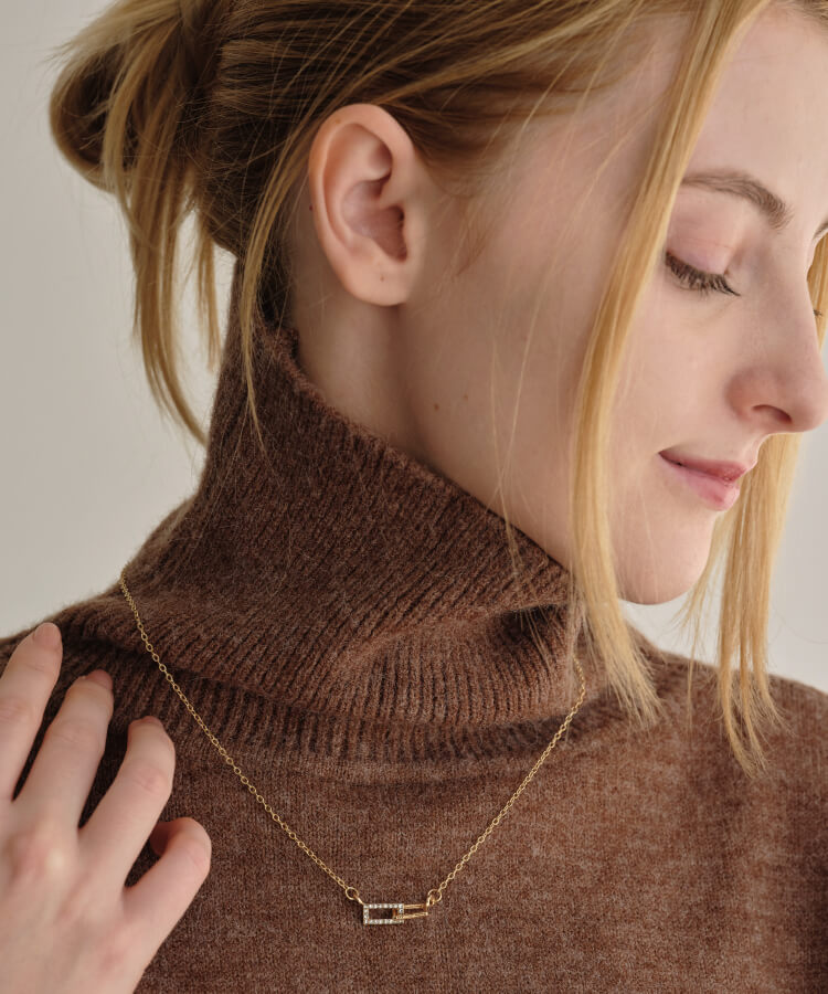 ツインリンクネックレス