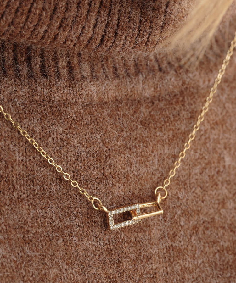 ツインリンクネックレス