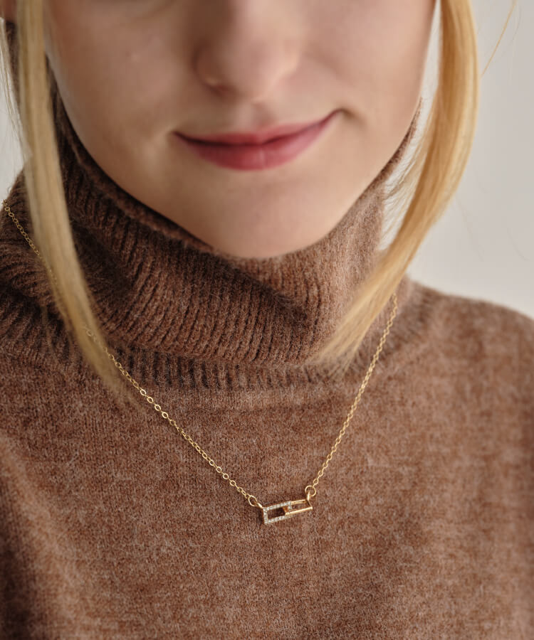 ツインリンクネックレス