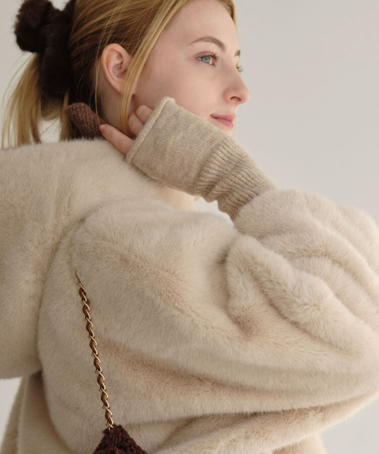 ニットハンドウォーマー