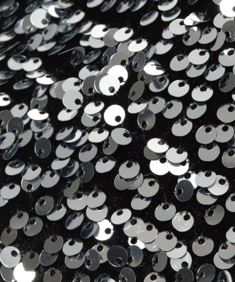 スパンコールハンドルミニバッグ