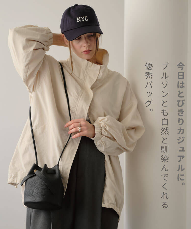 【30%OFF】リアルレザーキンチャクポシェット