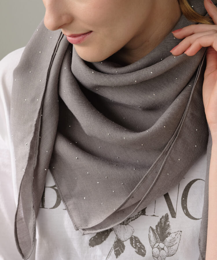 ビジューエアリーストール