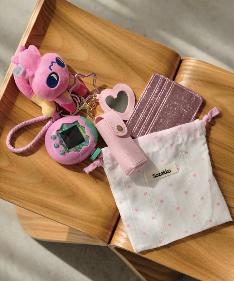 ハートPTきんちゃくポーチ