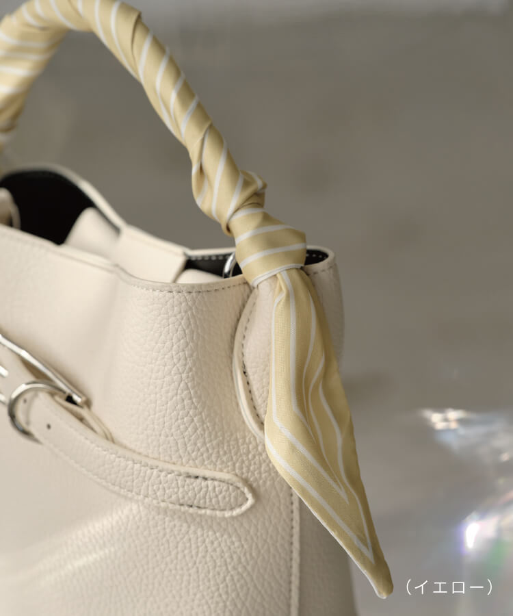 ストライプリボンタイ