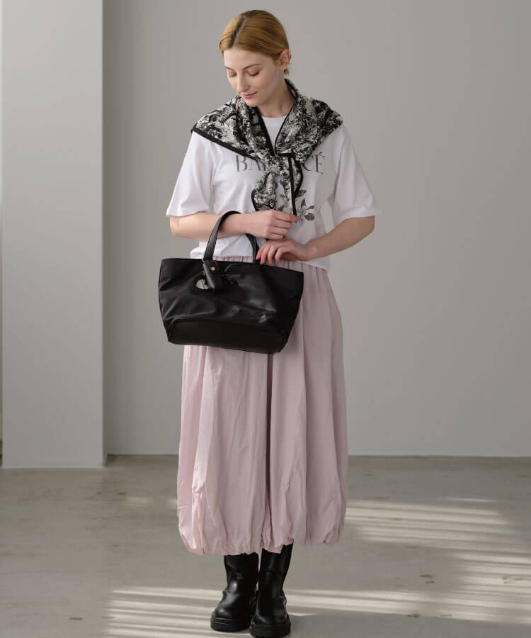 ナイロントートバッグ(リップケースチャーム付き)