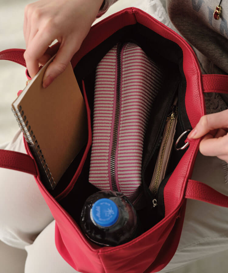 ナイロントートバッグ(リップケースチャーム付き)