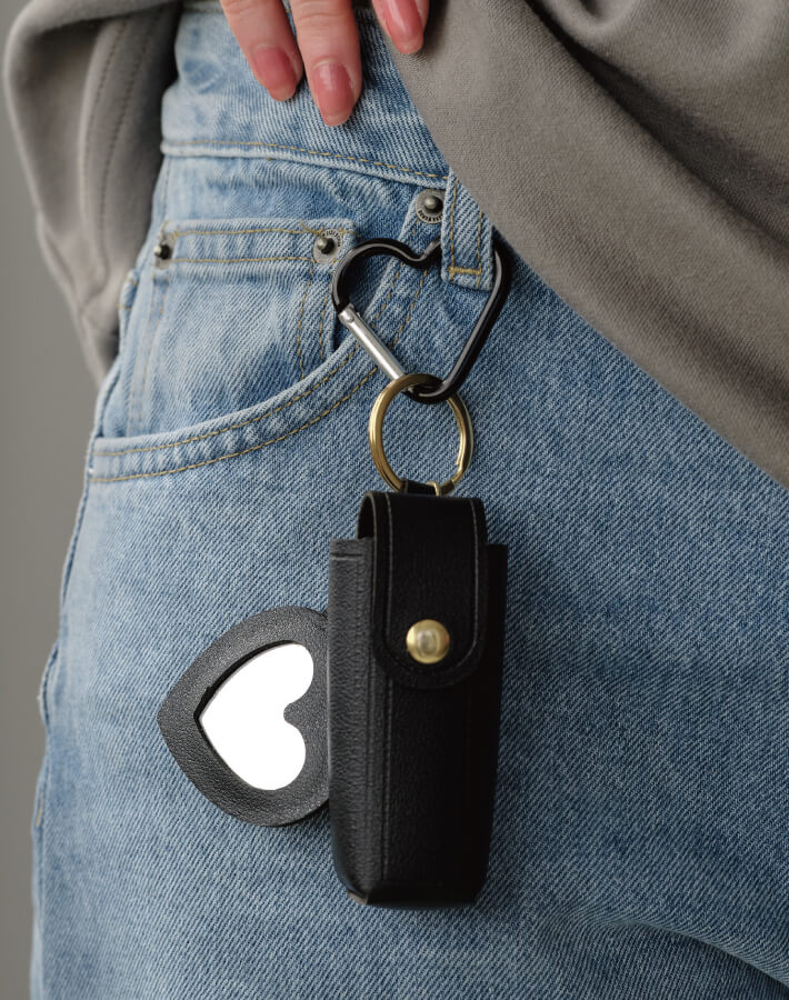 リップケース＆ミラーチャーム