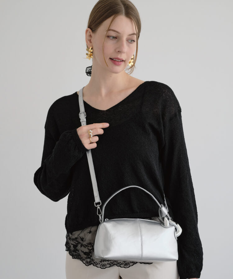 ミニボストンショルダーバッグ