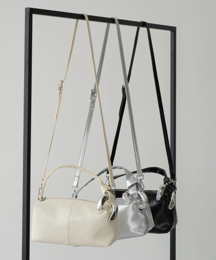 ミニボストンショルダーバッグ