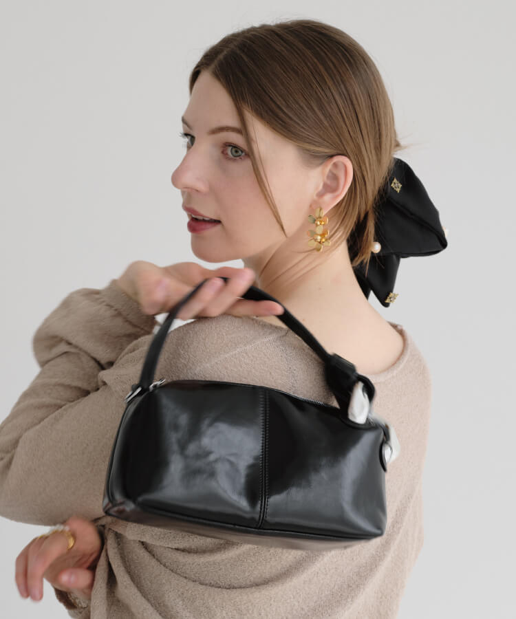 ミニボストンショルダーバッグ