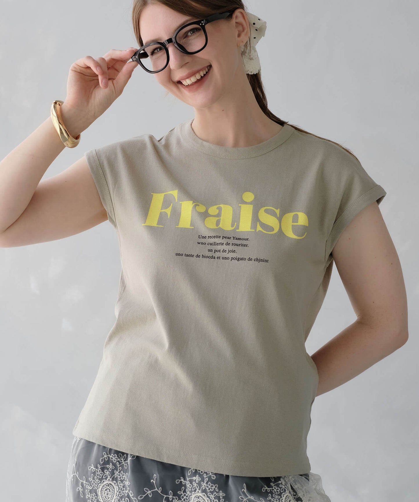 【MIA/ミア】FraiseロゴTシャツ