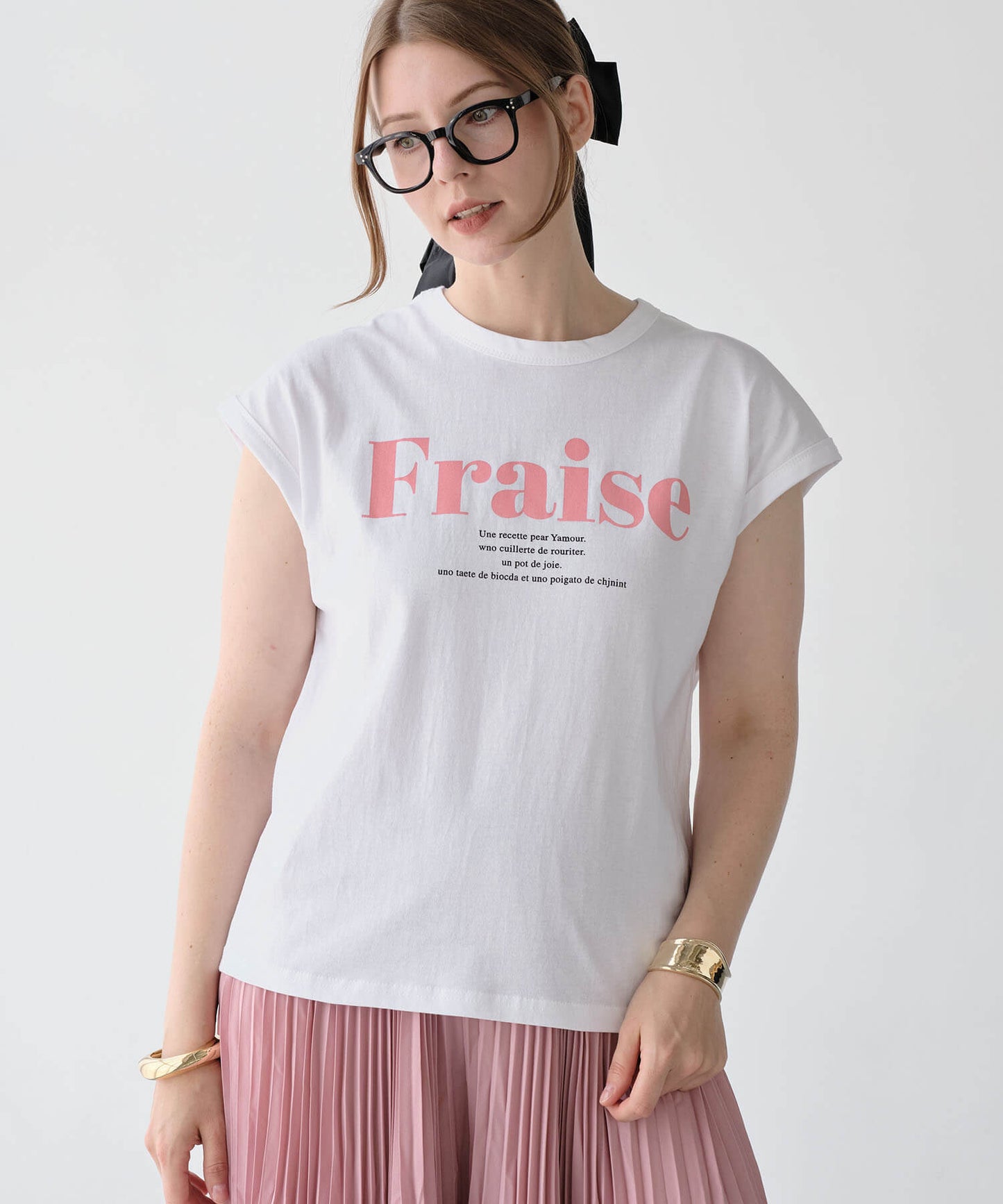 【MIA/ミア】FraiseロゴTシャツ
