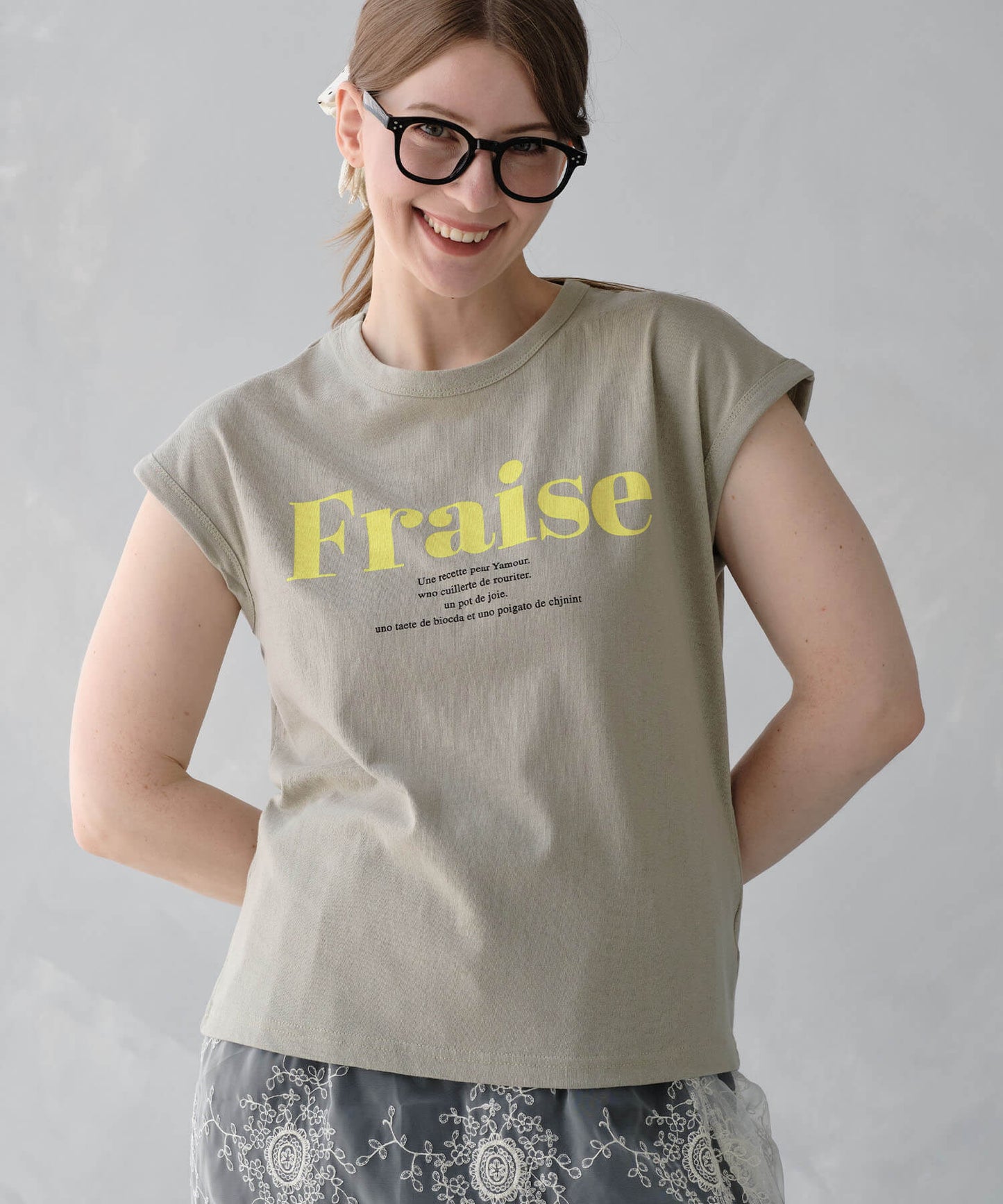 【MIA/ミア】FraiseロゴTシャツ