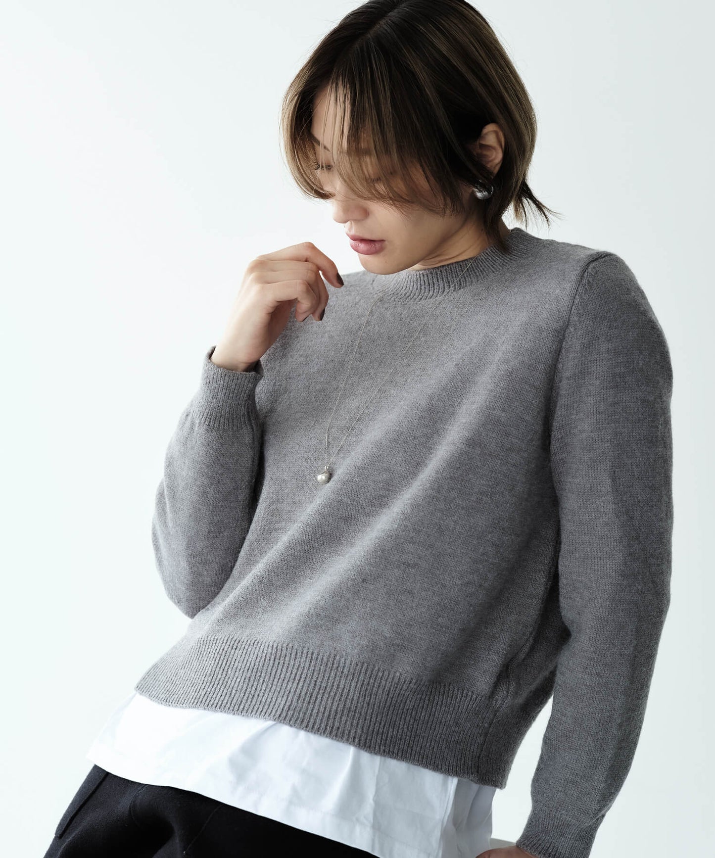 【ANOH】【Silver925】ドロップペンダント