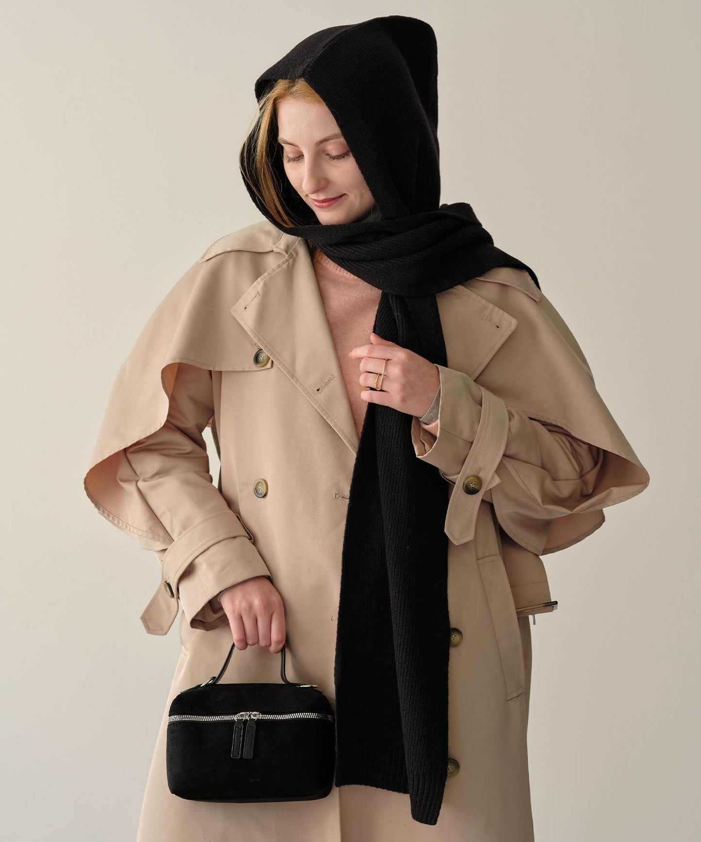 【MIA/ミア】フーディーマフラー