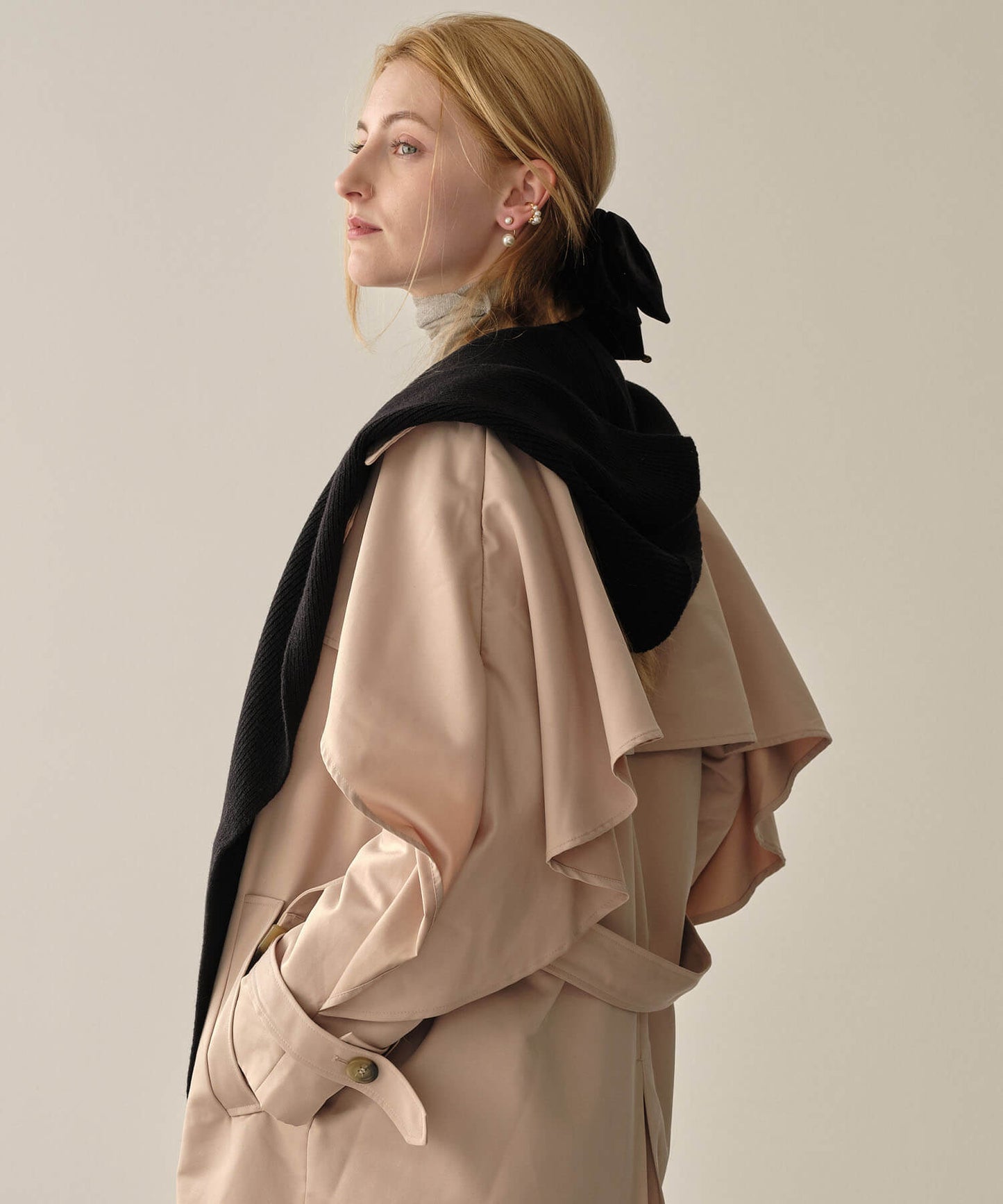 【MIA/ミア】フーディーマフラー