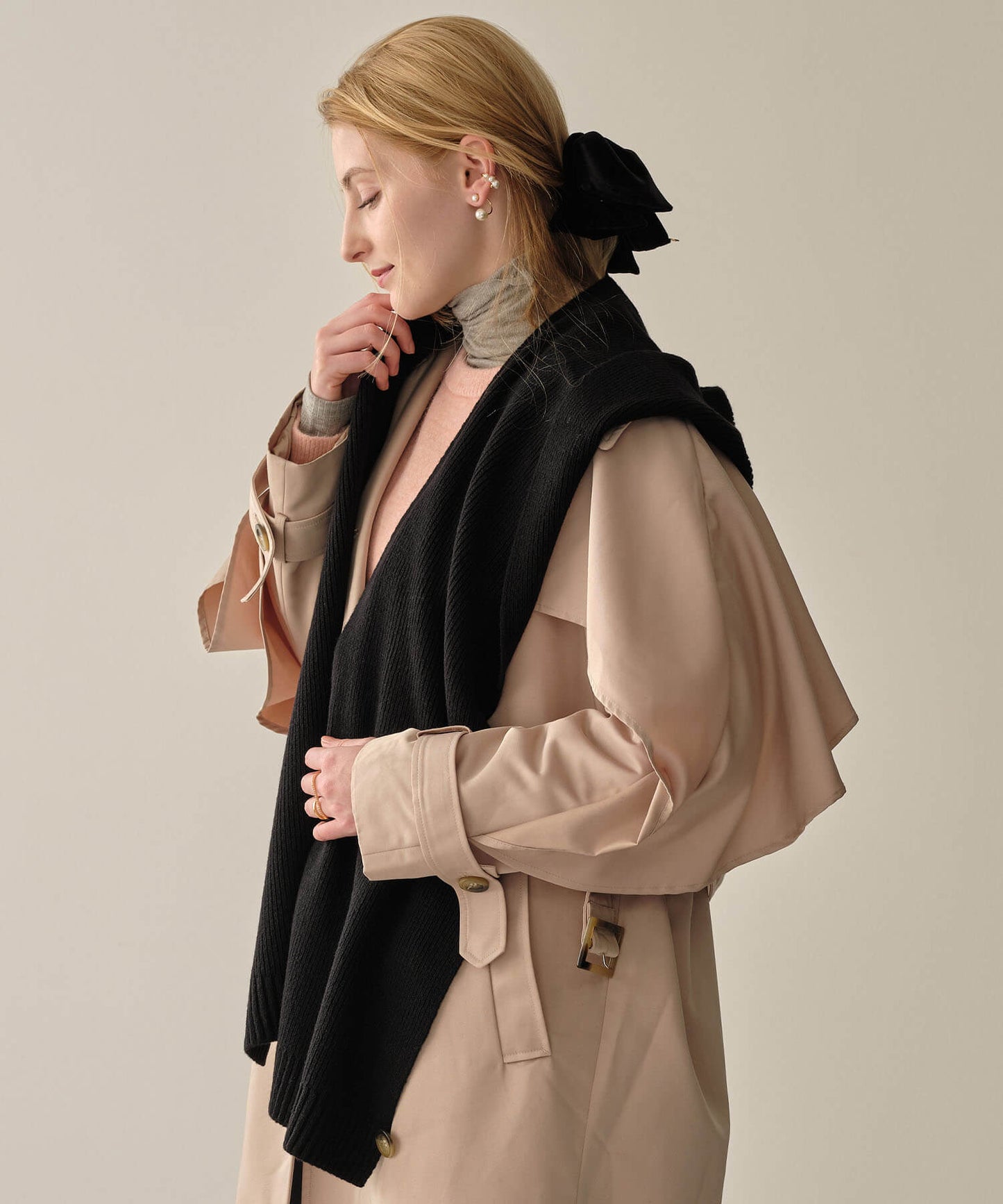 【MIA/ミア】フーディーマフラー