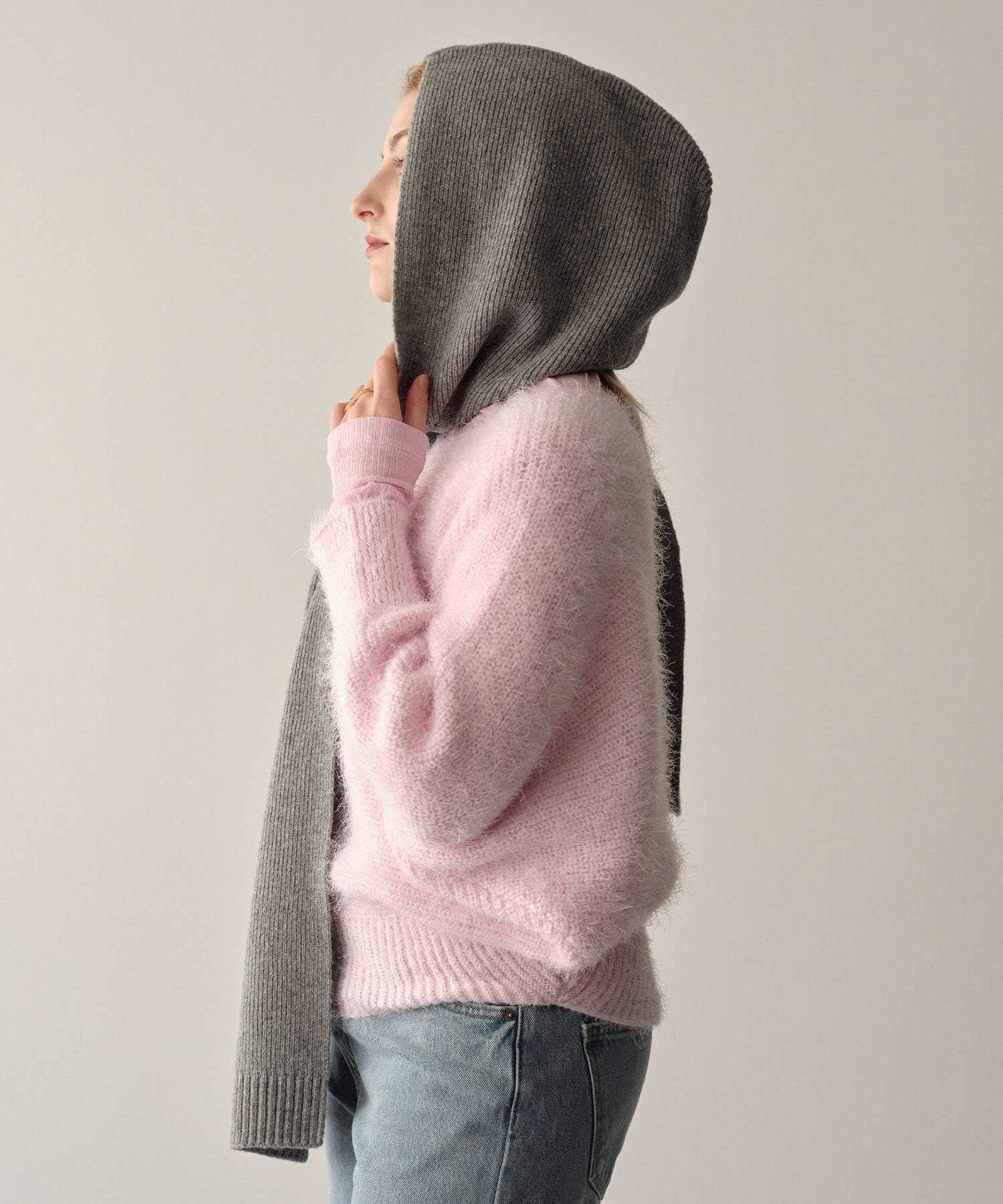 【MIA/ミア】フーディーマフラー