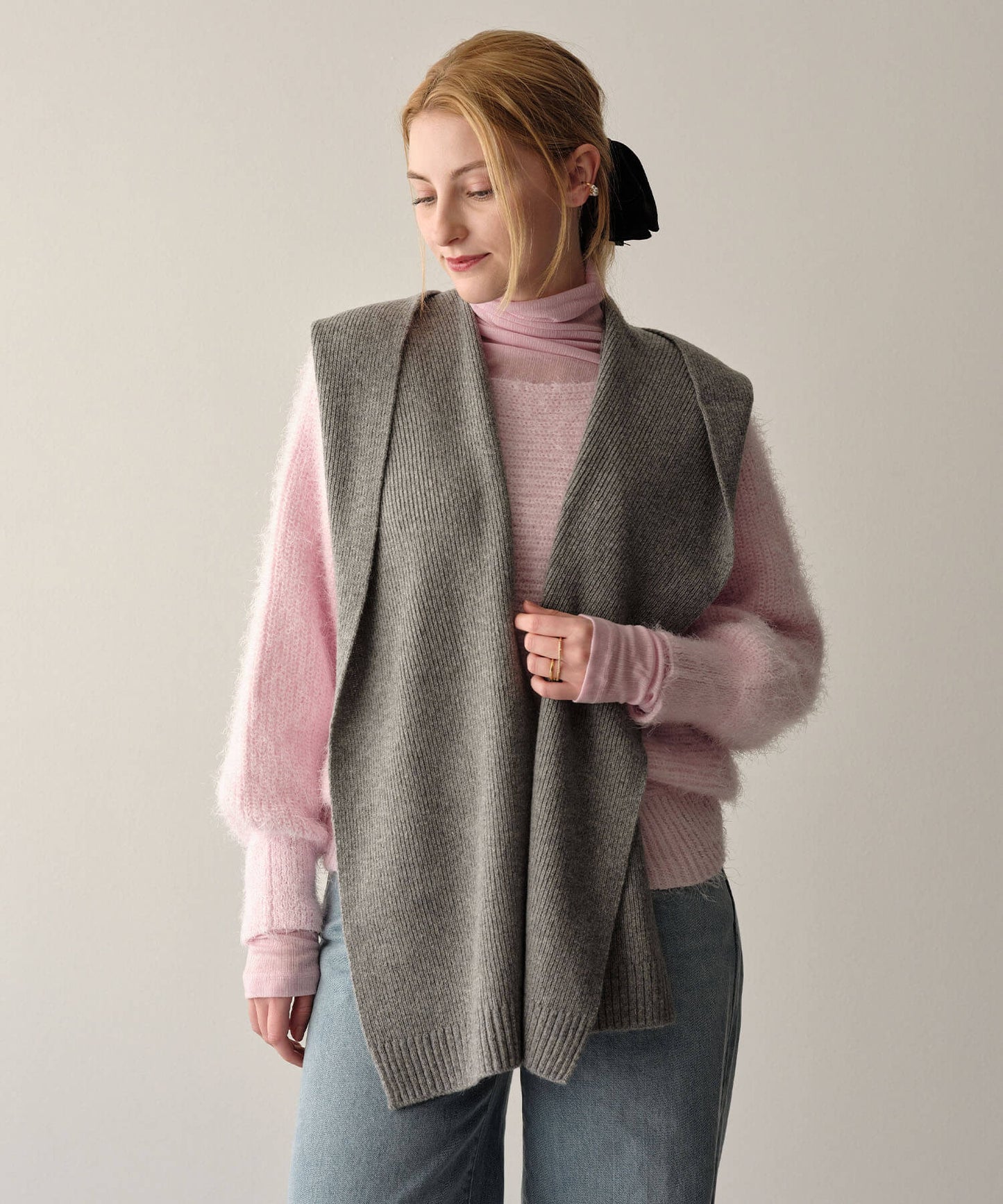 【MIA/ミア】フーディーマフラー