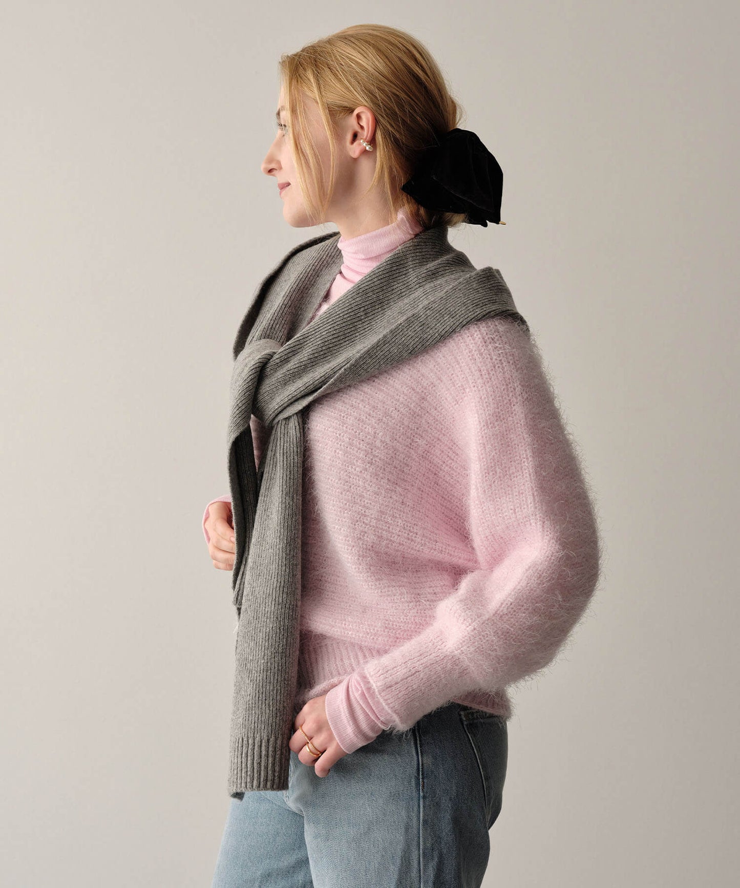 【MIA/ミア】フーディーマフラー