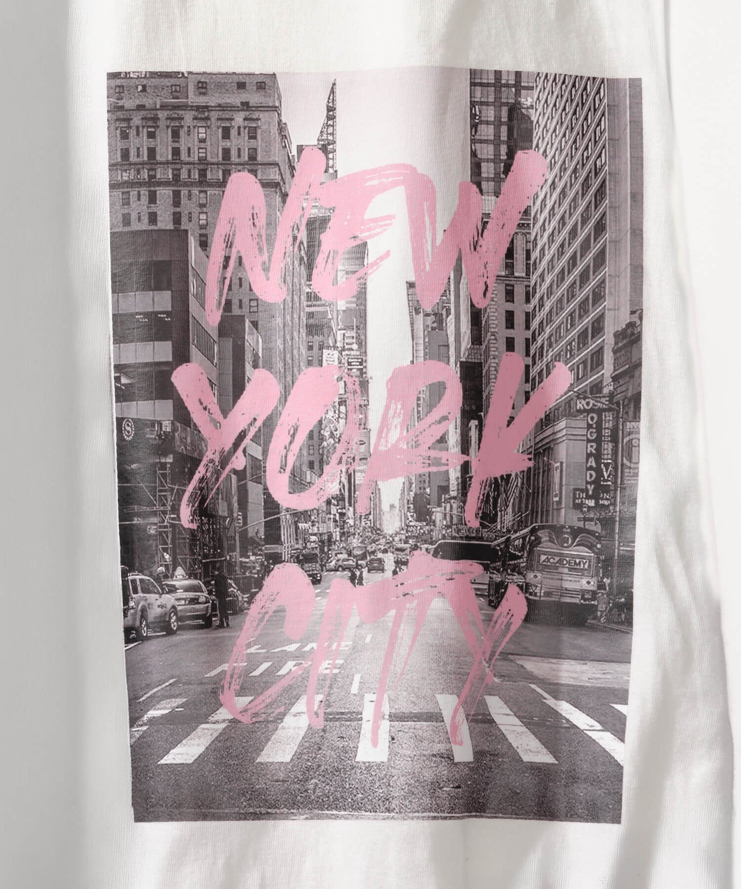 【10%OFF】【MIA/ミア】フォトプリントNY・Tシャツ