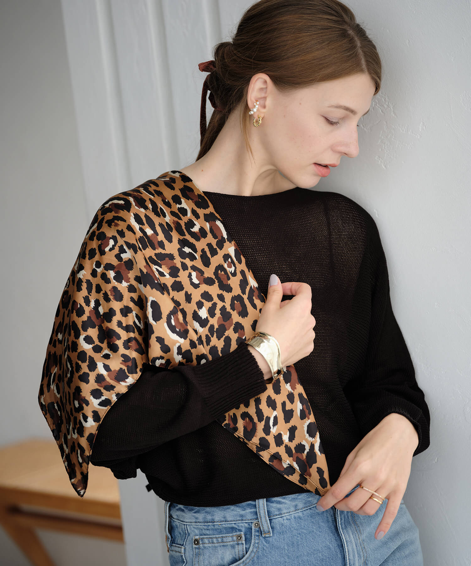 Supreme レオパードスカーフ Supreme - Leopard Scarf