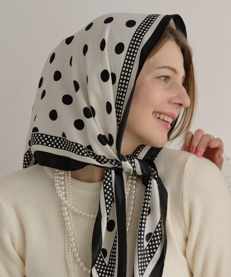 【ANOH】トライアングルスカーフ