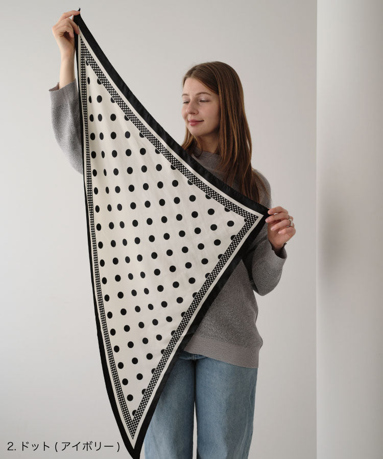 【ANOH】トライアングルスカーフ