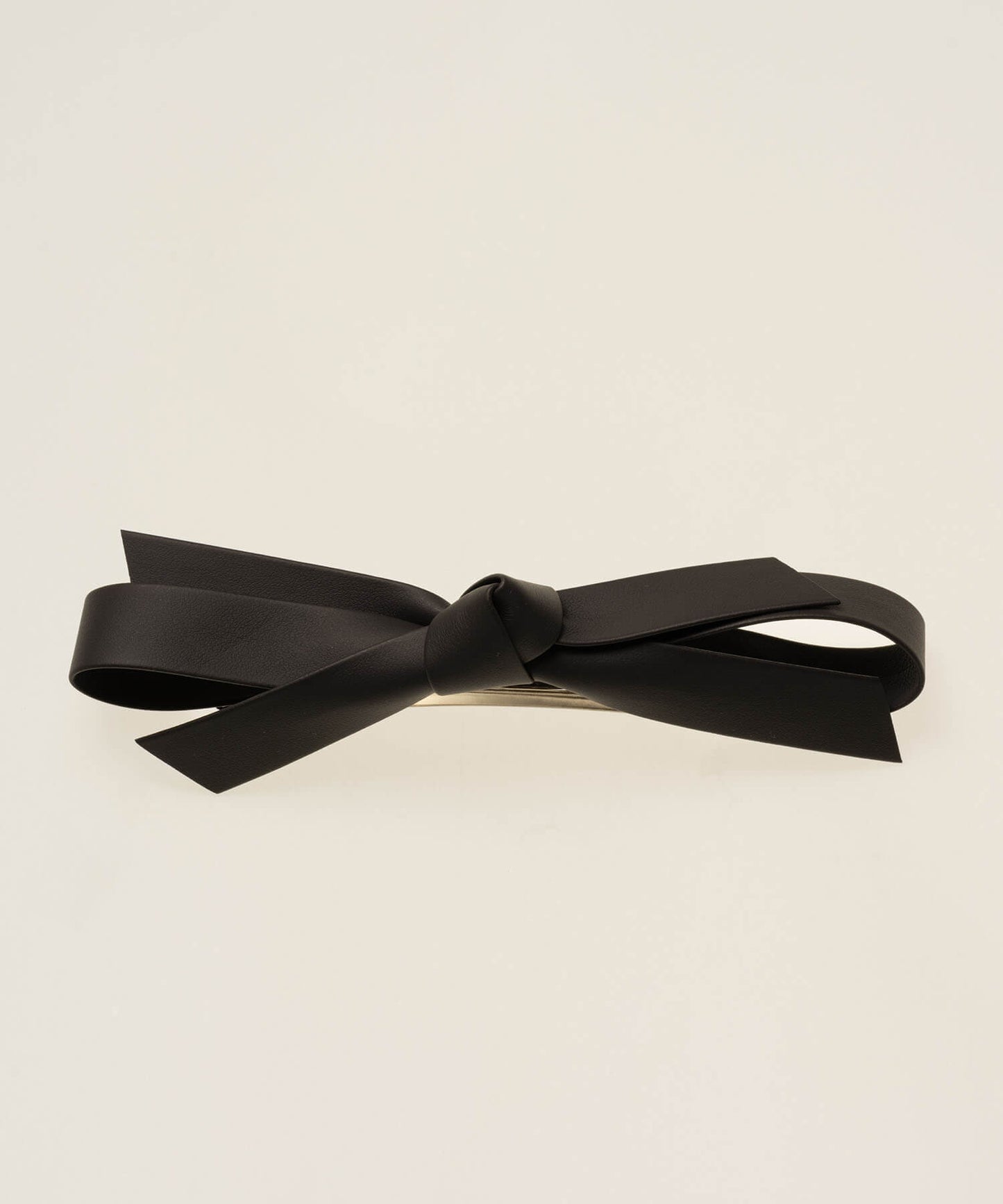 【ANOH】リボンバレッタ