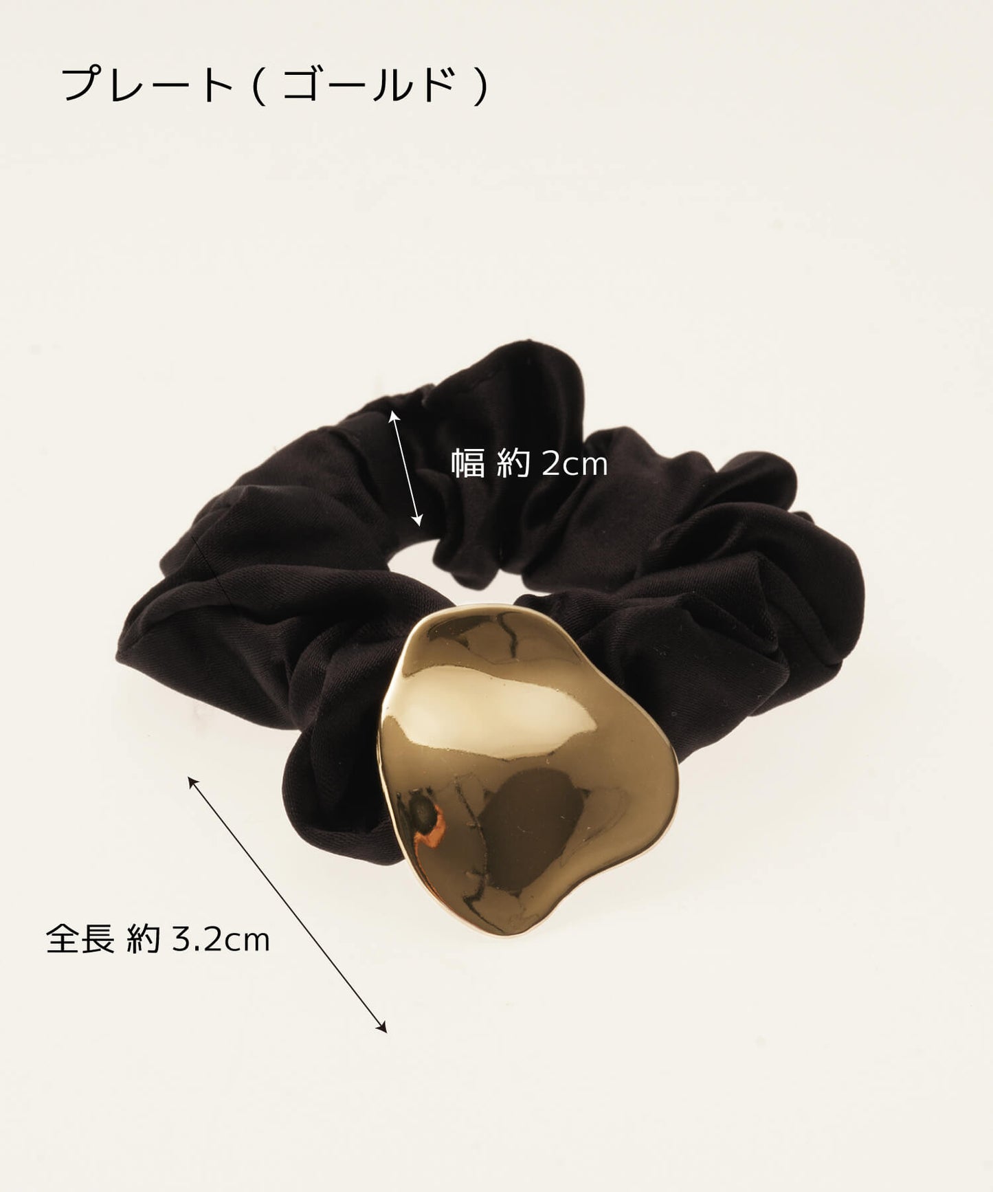 【ANOH】メタルヘアゴム